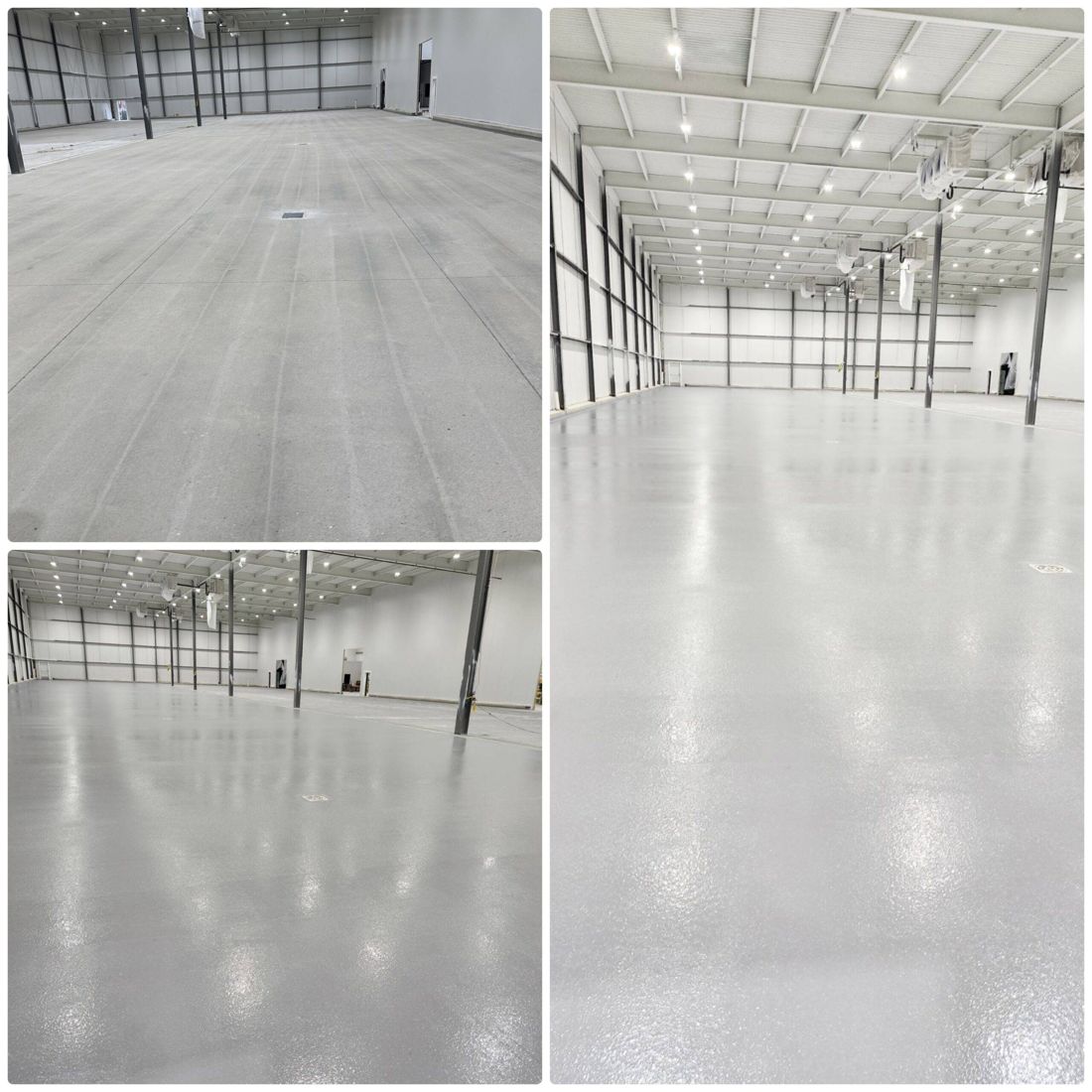 Maverick installed resinous floor project photo