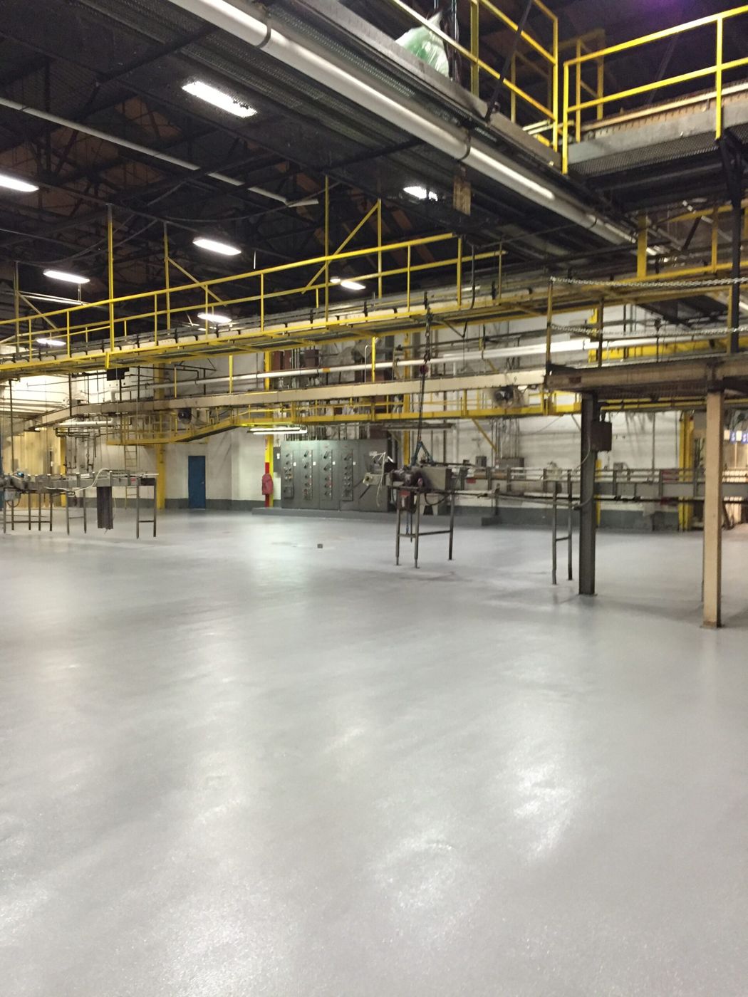 Maverick installed resinous floor project photo