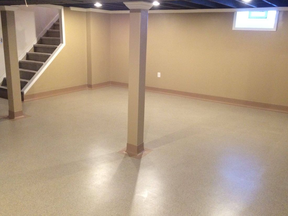 Maverick installed resinous floor project photo