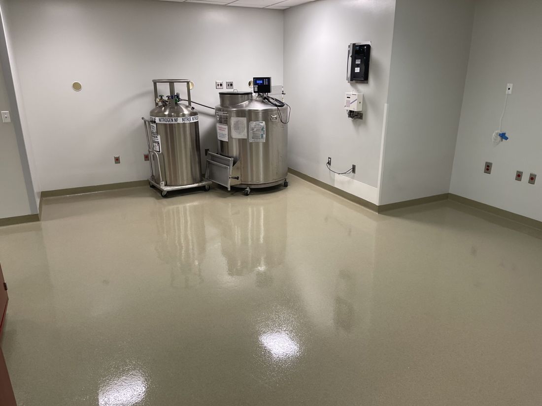 Maverick installed resinous floor project photo