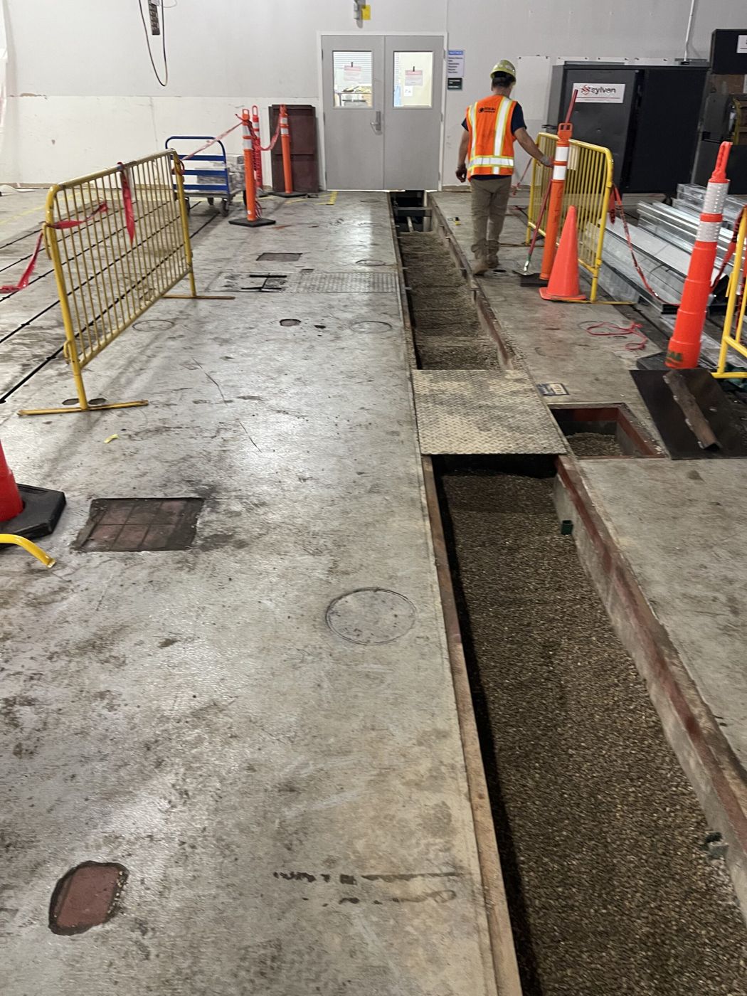Maverick installed resinous floor project photo