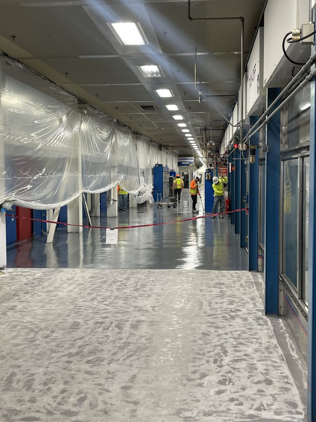 Maverick installed resinous floor project photo