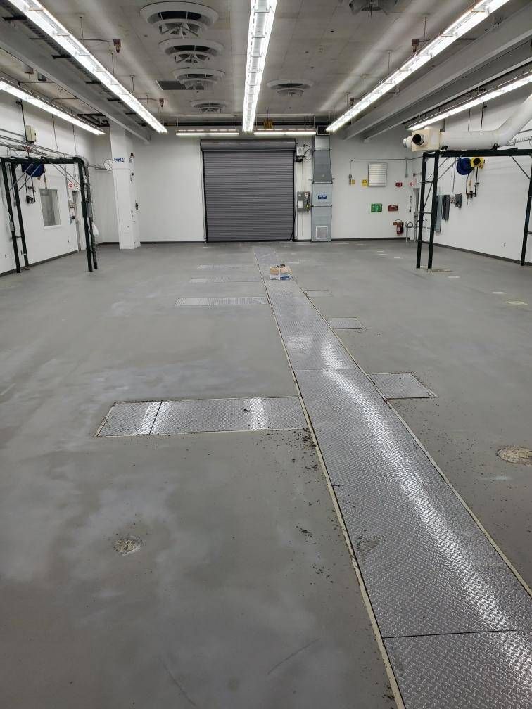Maverick installed resinous floor project photo
