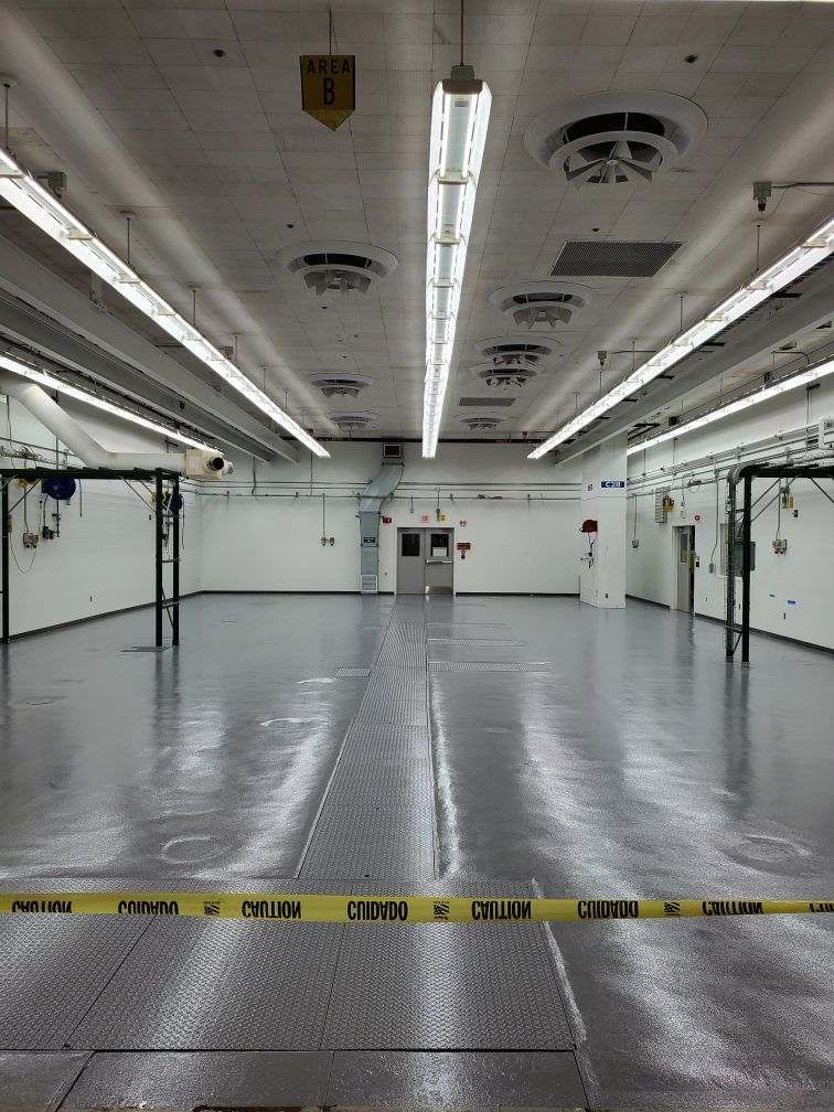 Maverick installed resinous floor project photo