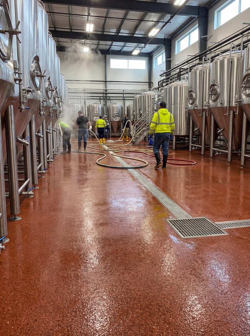 Breweries & Distilleries facility flooring