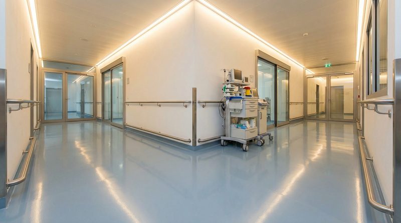 Healthcare facility flooring
